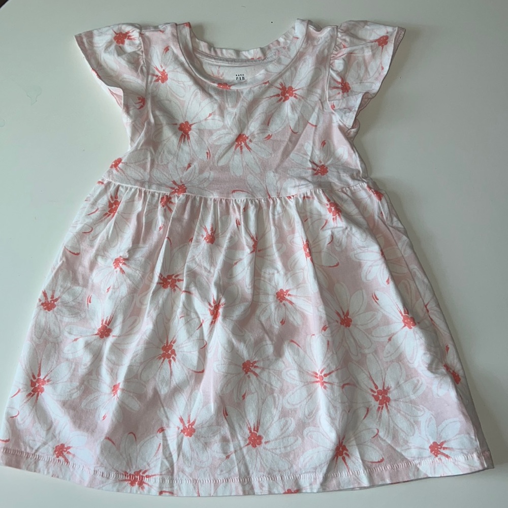Baby Gap Pink Floral Dress